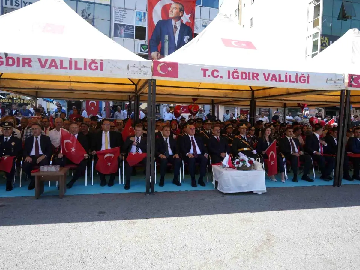 Iğdır'da 30 Ağustos Zafer Bayramı Coşkuyla Kutlandı