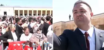 Anıtkabir'de atılan slogan CHP'li vekili küplere bindirdi: Her sene her sene bu ayıp olur mu?