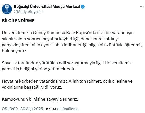 bogazici universitesi nde vahset 15 yasindaki 18998228 85 m
