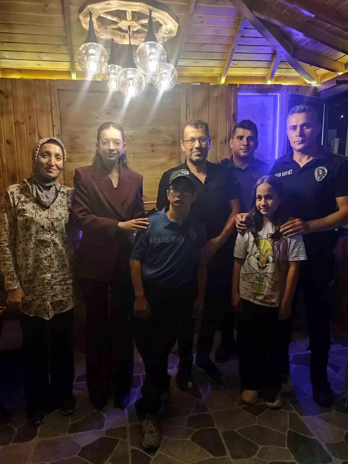 Efe Abduş'un Polis Olma Hayali Gerçekleşti