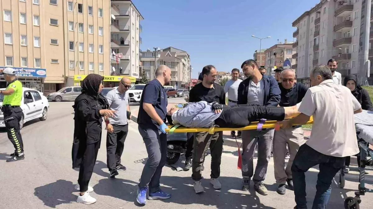 Bursa İnegöl'de Motosiklet Kazası: Bir Yaralı