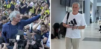 Jose Mourinho, Türkiye'den tek başına ayrıldı