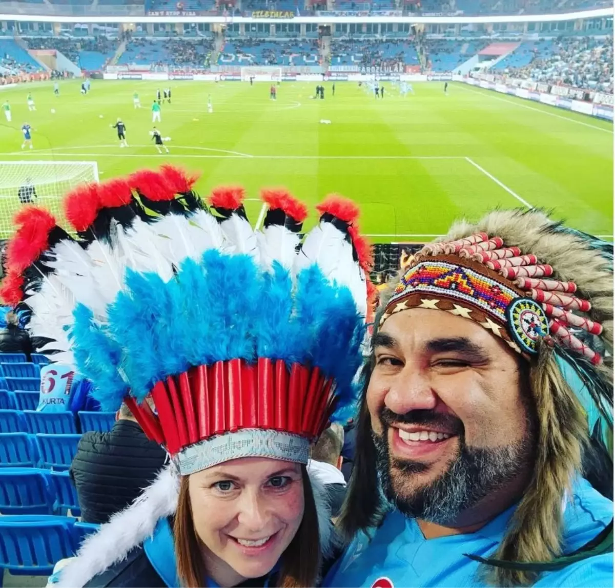 Kızılderili ailenin Trabzonspor tutkusu