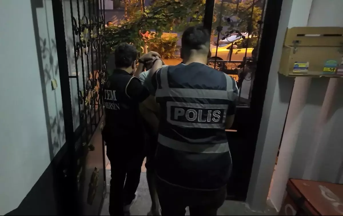 Mersin'de DEAŞ'a Eleman Kazandıran 8 Şüpheli Gözaltına Alındı