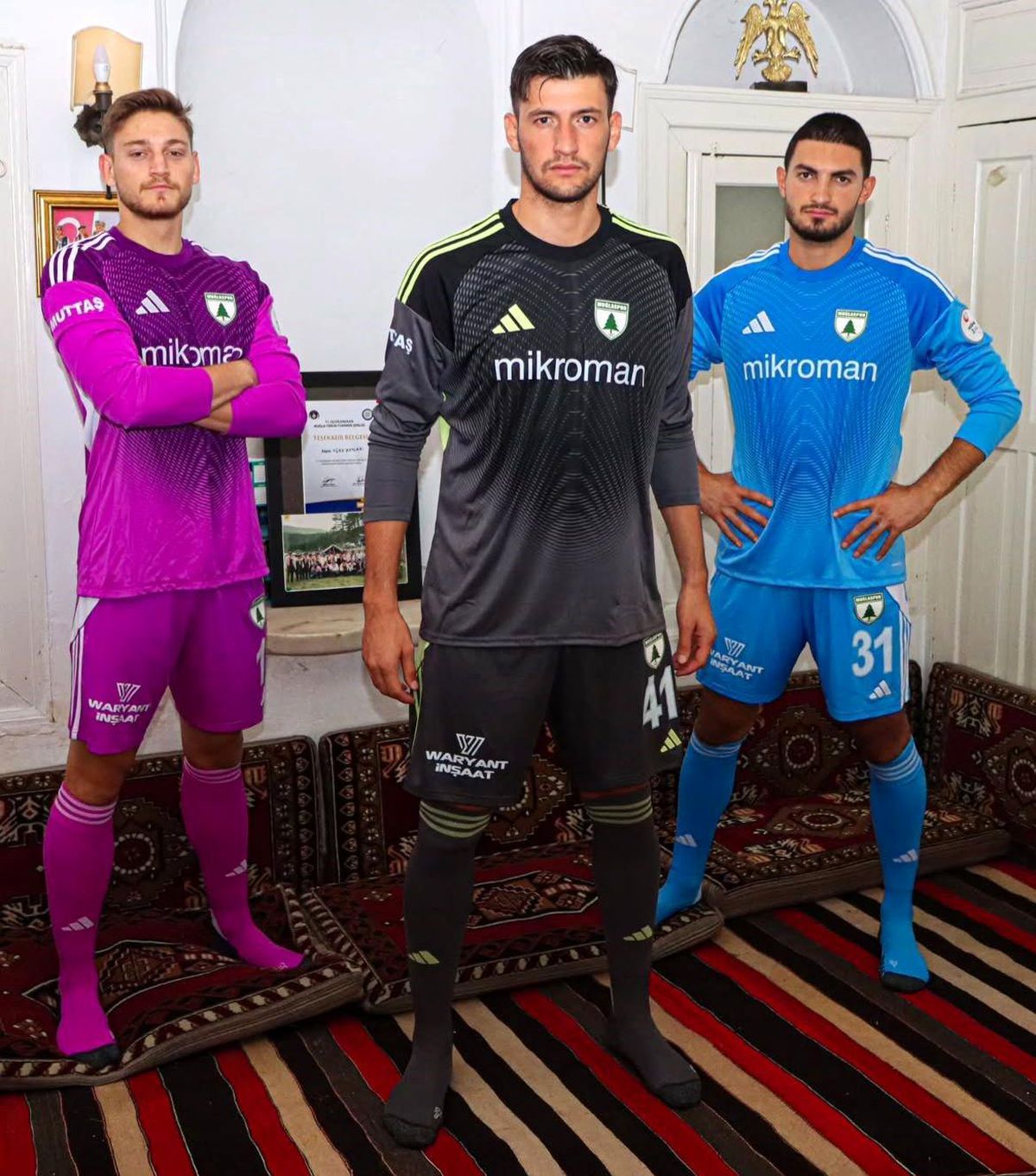 Muğlaspor Yeni Kaleci Formalarını Tanıttı