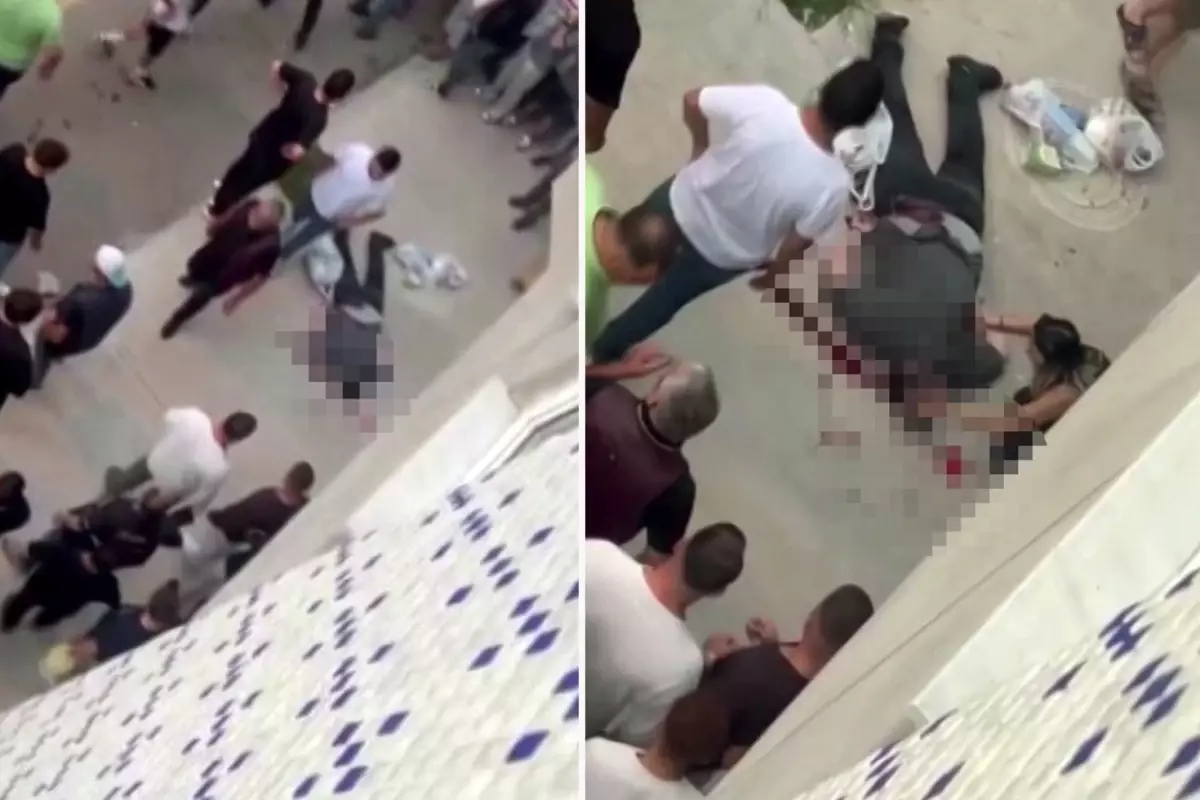 Sokakta tabancayla öldürüldü, 4 yaşındaki oğlu da ayağından yaralandı