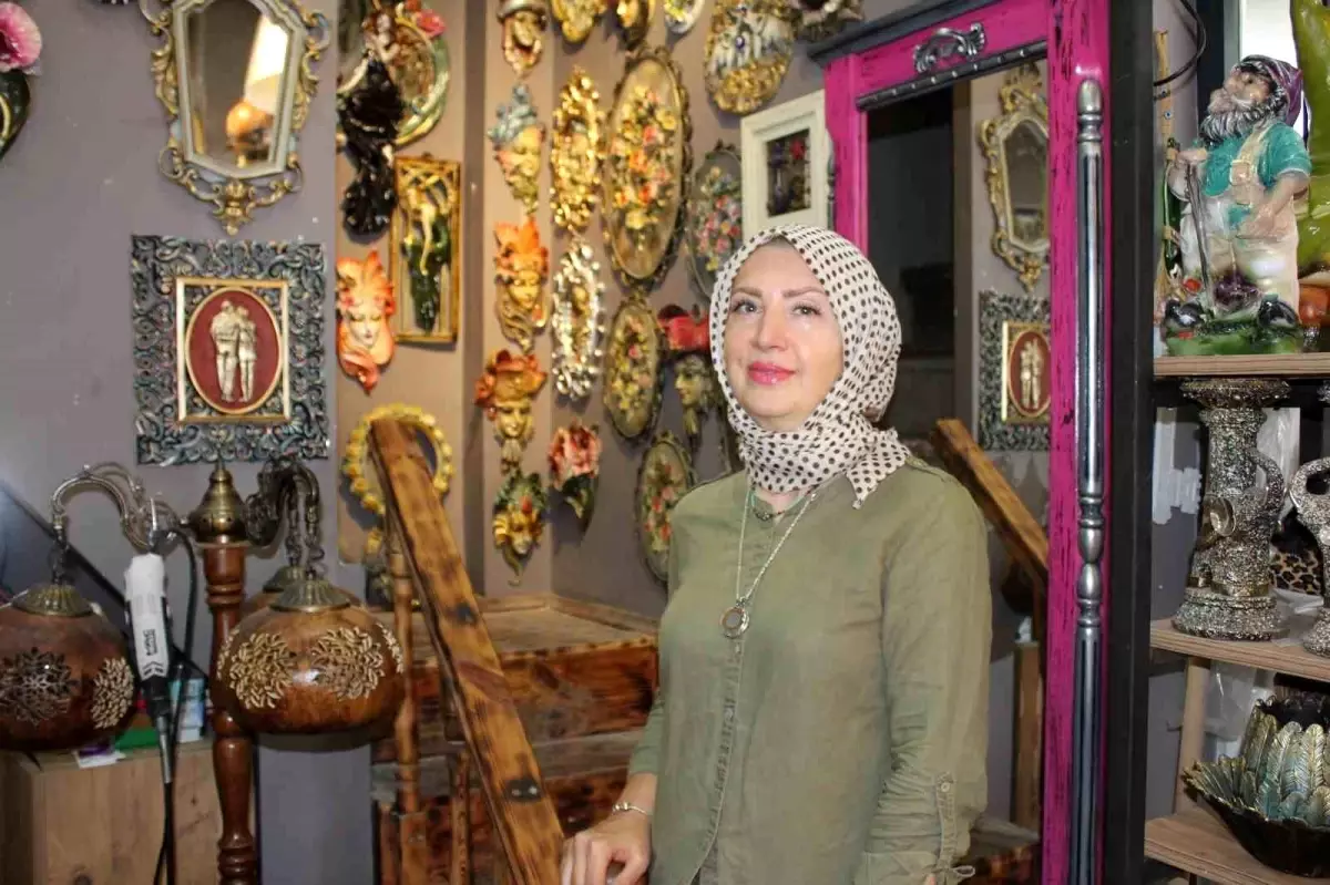 Kadın Girişimci Melahat Türkkan Apaydın'ın El Emeği Dekorasyon Ürünleri