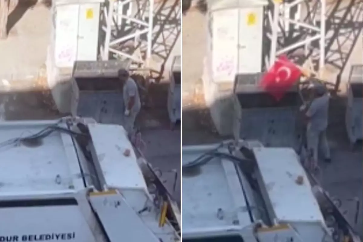 Temizlik işçisinden takdir toplayan davranış
