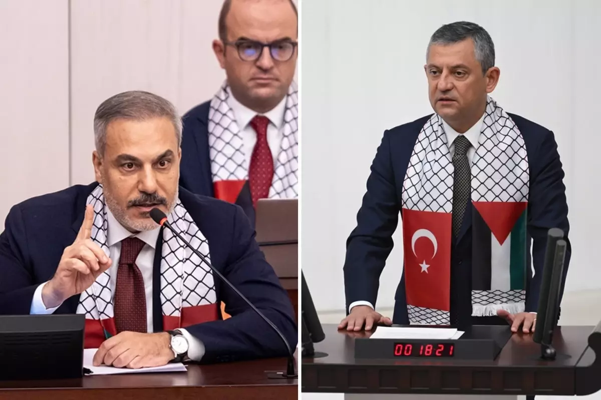 Türkiye, Gazze'ye neden havadan yardım götürmüyor? CHP lideri Özel sordu, Bakan Fidan yanıtladı