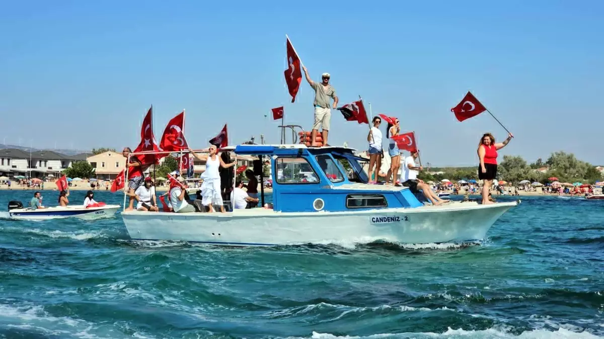 Enez'de 30 Ağustos Zafer Seyri Coşkuyla Kutlandı