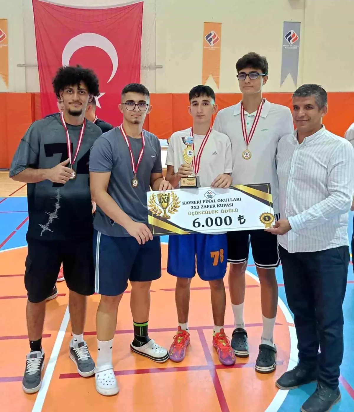 3x3 Basketbol Zafer Kupası'nda Dereceye Girenler Belli Oldu