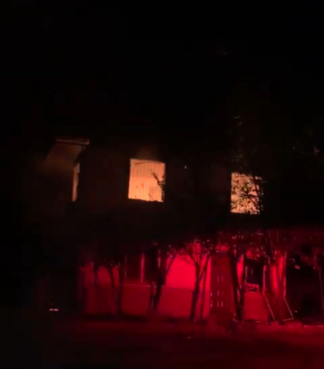 A fire broke out in the house of the landlord who killed his tenant by beating him for 500 lira