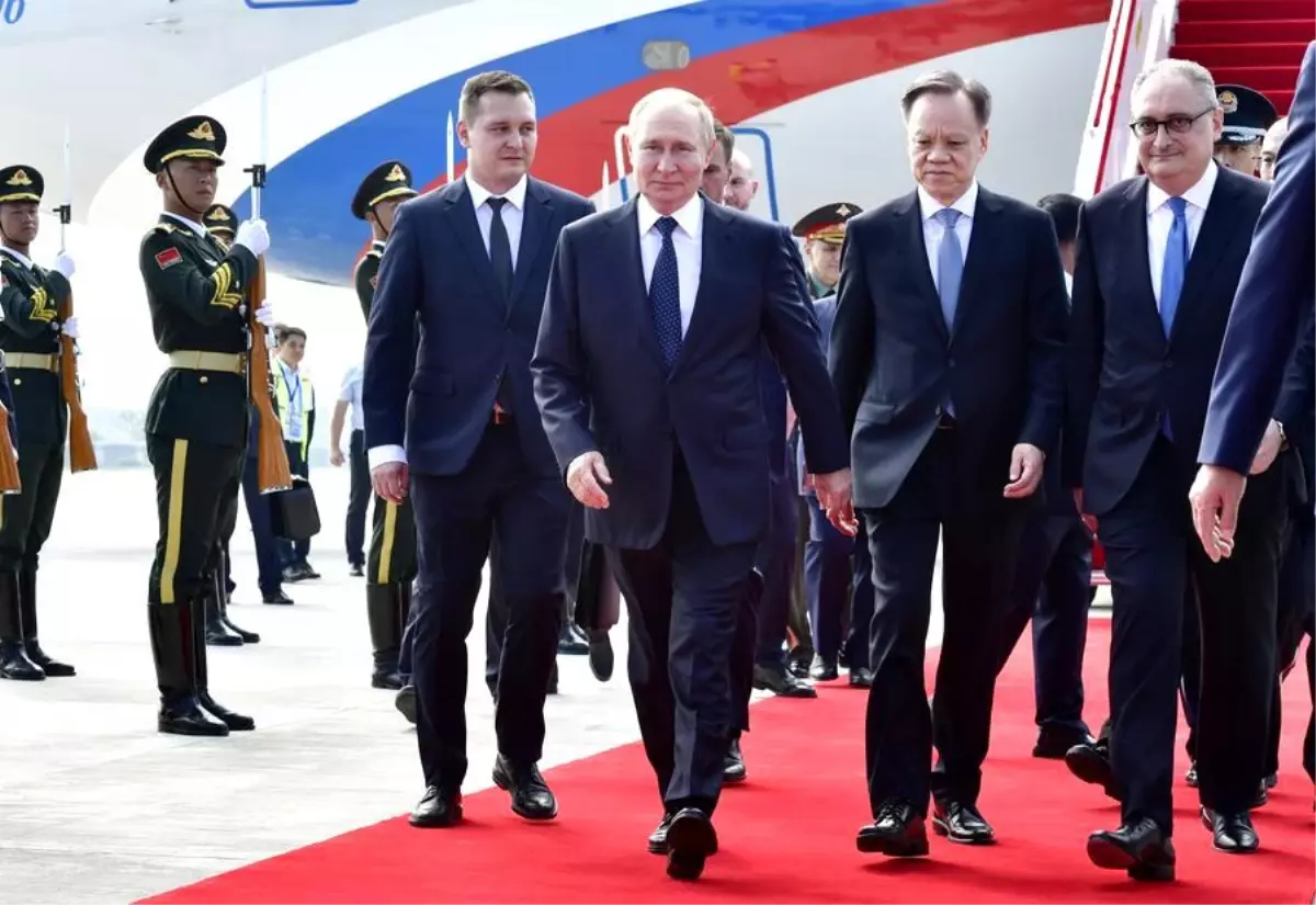 Putin, Tianjin'e Geldi