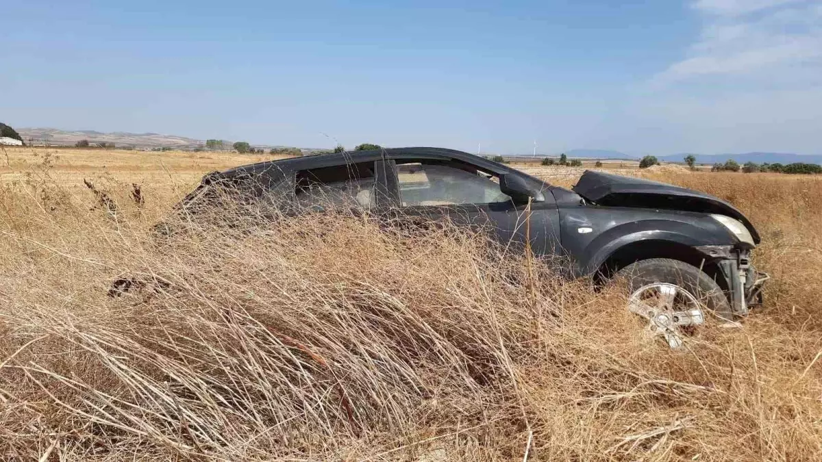 Balıkesir'de Trafik Kazası: 2 Yaralı