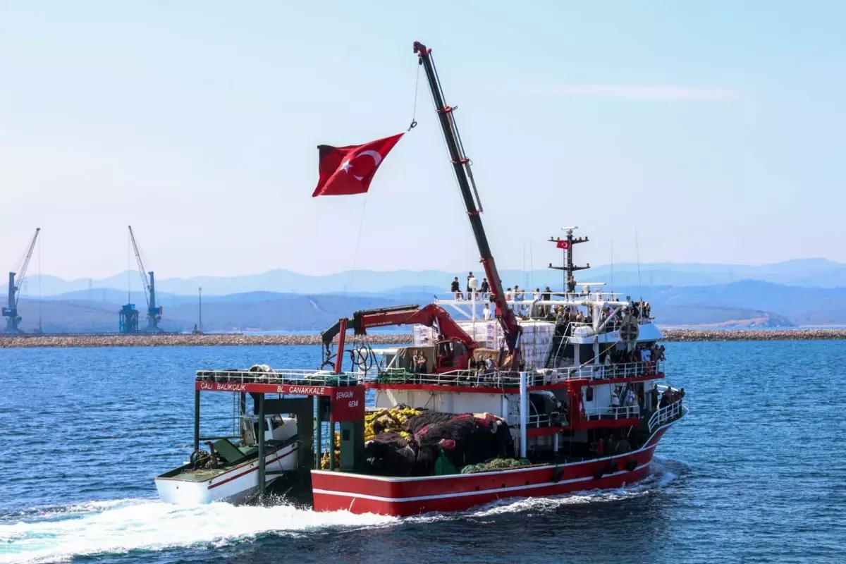 Biga'da Balık Av Sezonu Törenle Açıldı