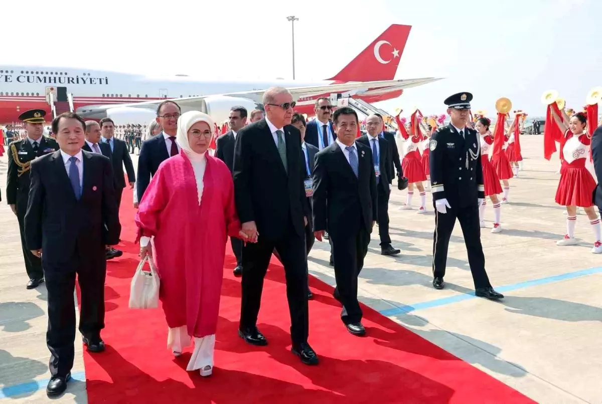 Cumhurbaşkanı Erdoğan, Şanghay Zirvesi İçin Çin'de