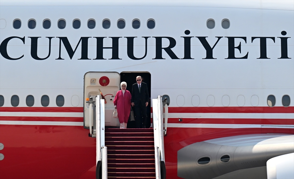 Cumhurbaşkanı Erdoğan Çin'de