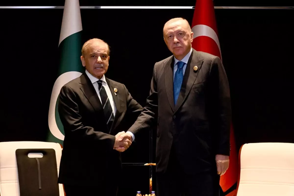Cumhurbaşkanı Erdoğan Çin'de Pakistan Başbakanı Şerif ile görüştü