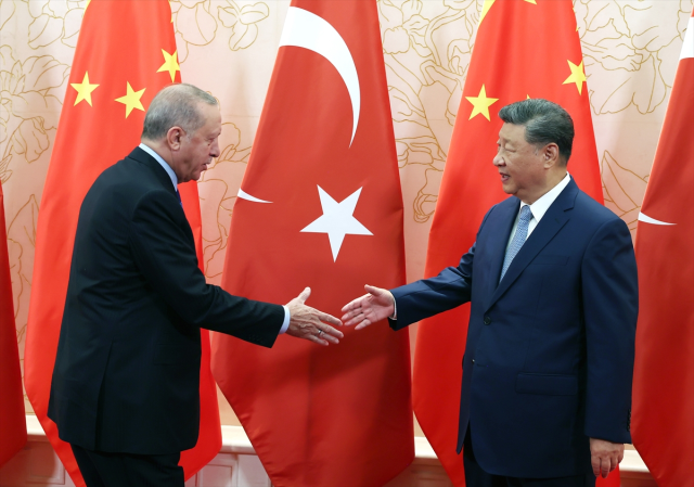 President Erdoğan met with Xi Jinping