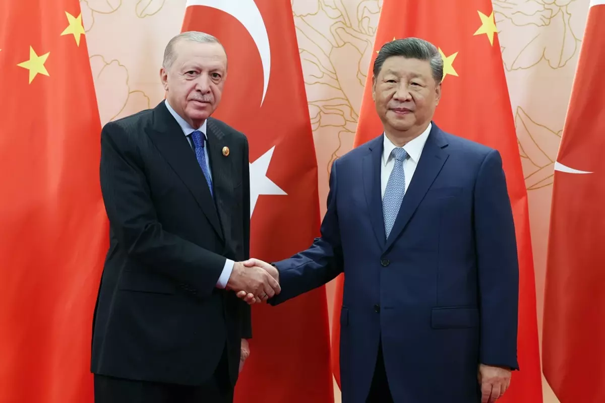 Cumhurbaşkanı Erdoğan, Şi Cinping ile bir araya geldi
