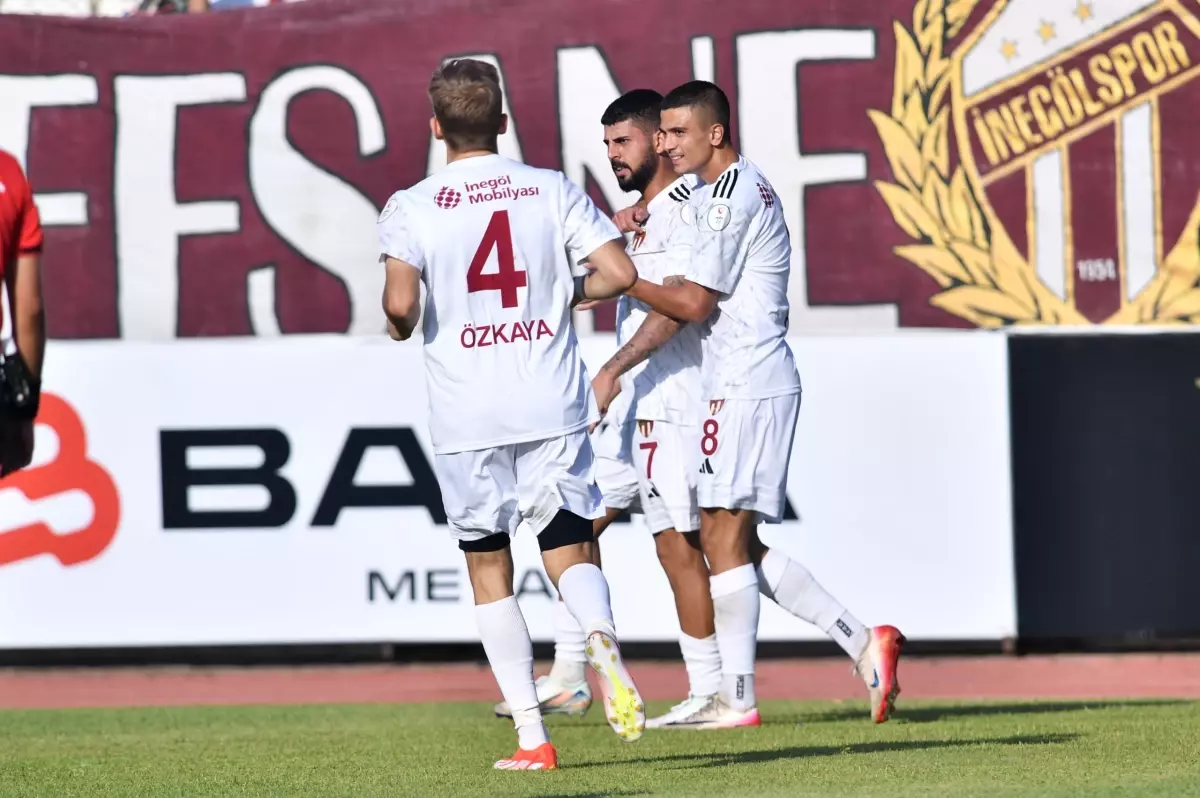 İnegölspor, Karacabey Belediyespor'u 2-1 Mağlup Etti