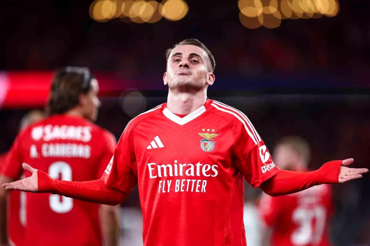 Kerem Aktürkoğlu Benfica'ya Veda Etti