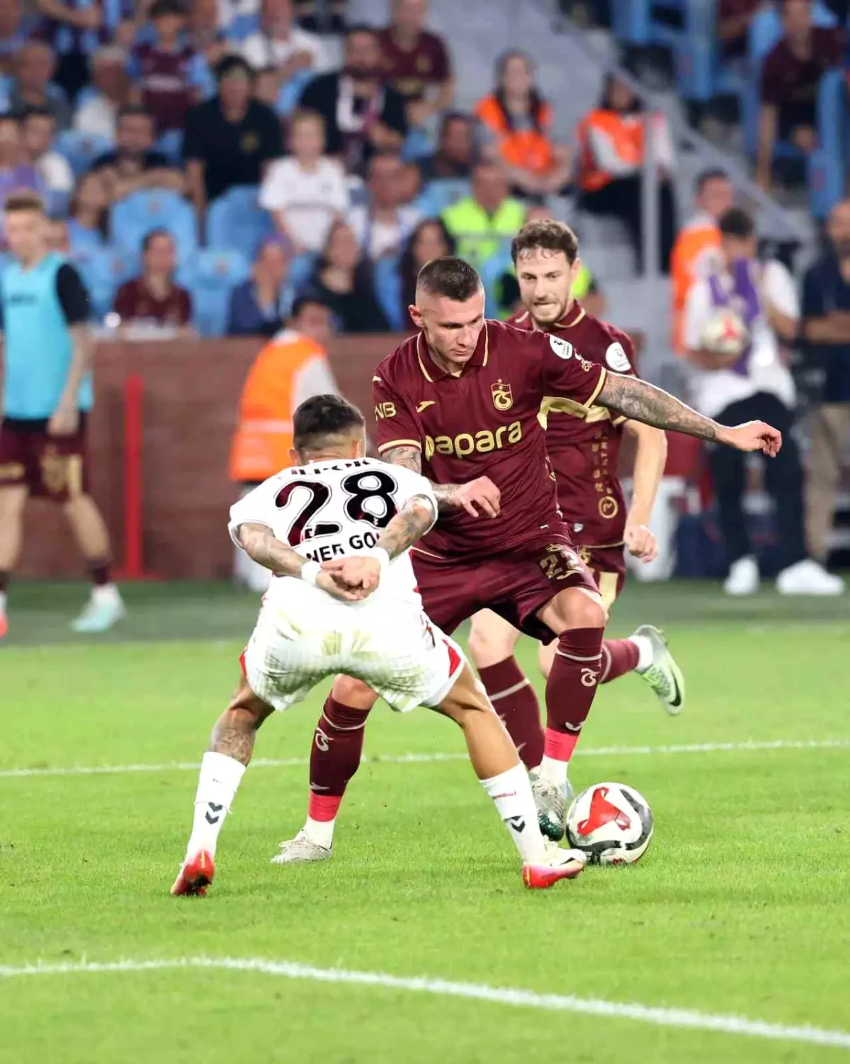 Trendyol Süper Lig'de Trabzonspor ve Samsunspor 1-1 Berabere Kaldı