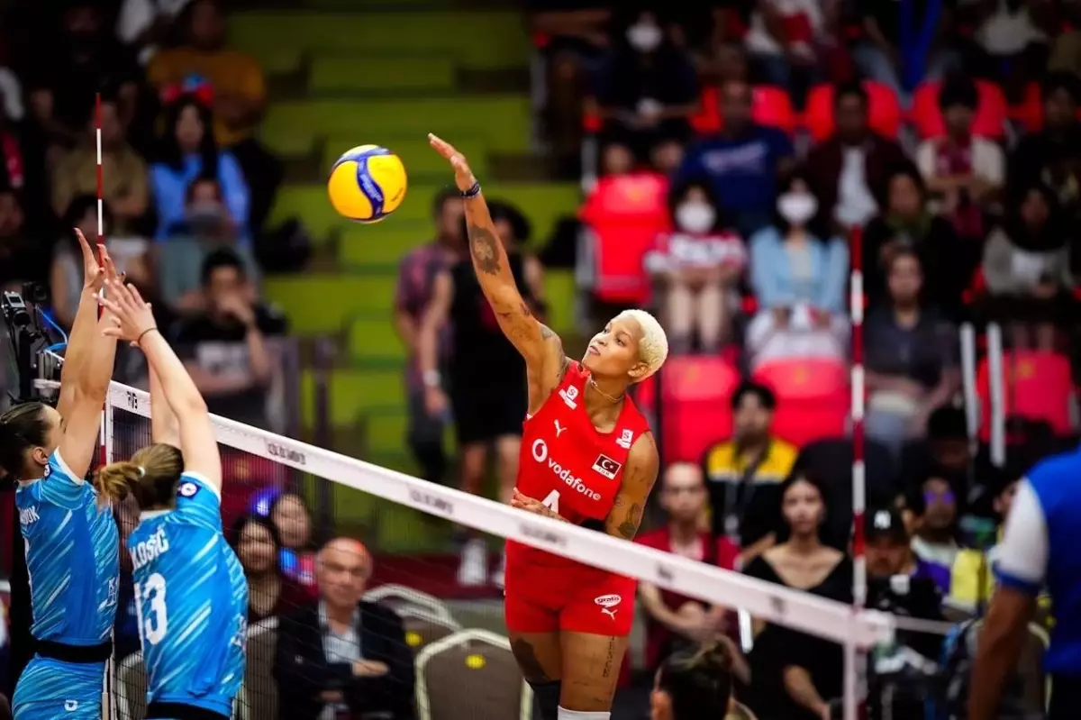 A Milli Kadın Voleybol Takımı Çeyrek Finale Yükseldi