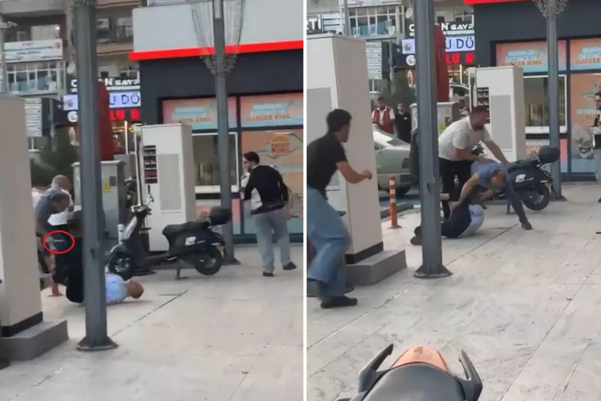 AVM genel müdürü, kira kavgasında öldürüldü! Cinayet anı kamerada