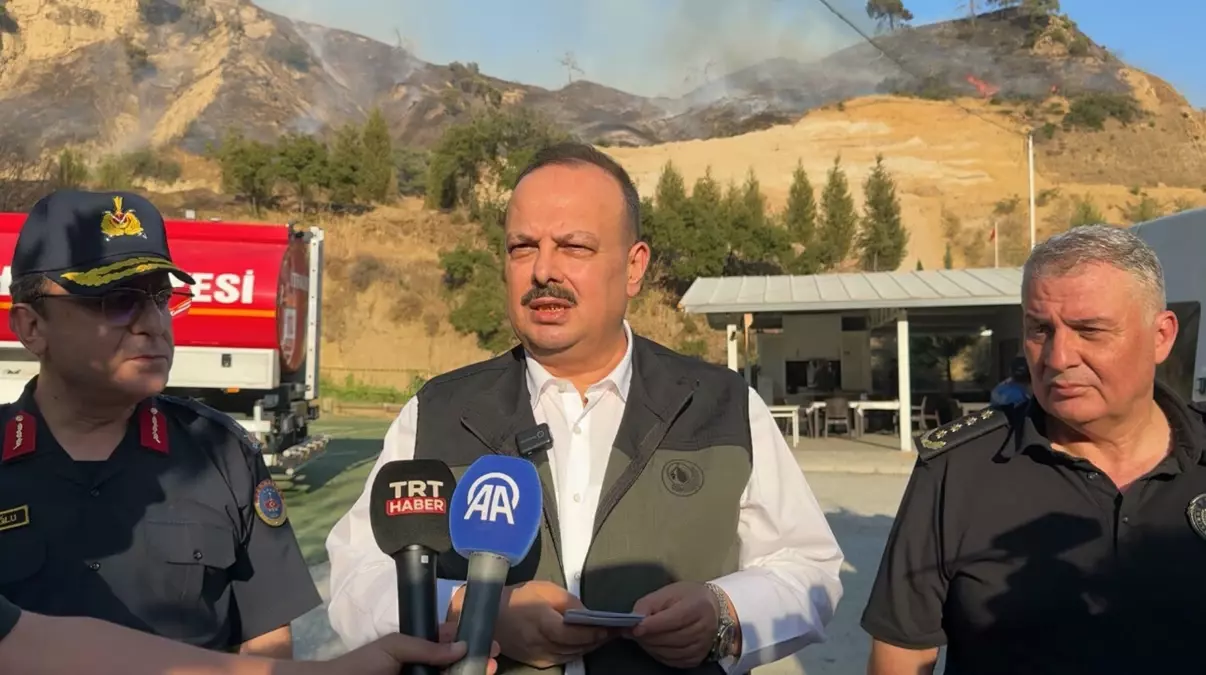 Aydın'daki Yangın Atış Poligonundaki Tadilat Sırasında Çıktı