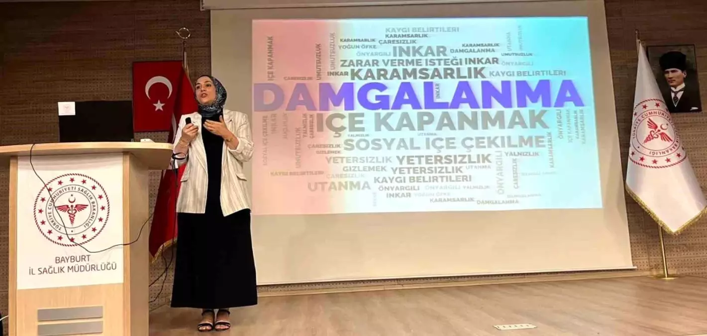 Bayburt'ta Ruh Sağlığı Eğitimleri Verildi