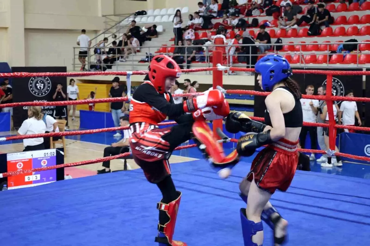 Bilecik'te Kick Boks Şampiyonası Başladı