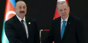 Cumhurbaşkanı Erdoğan, Aliyev ile Çin'de bir araya geldi