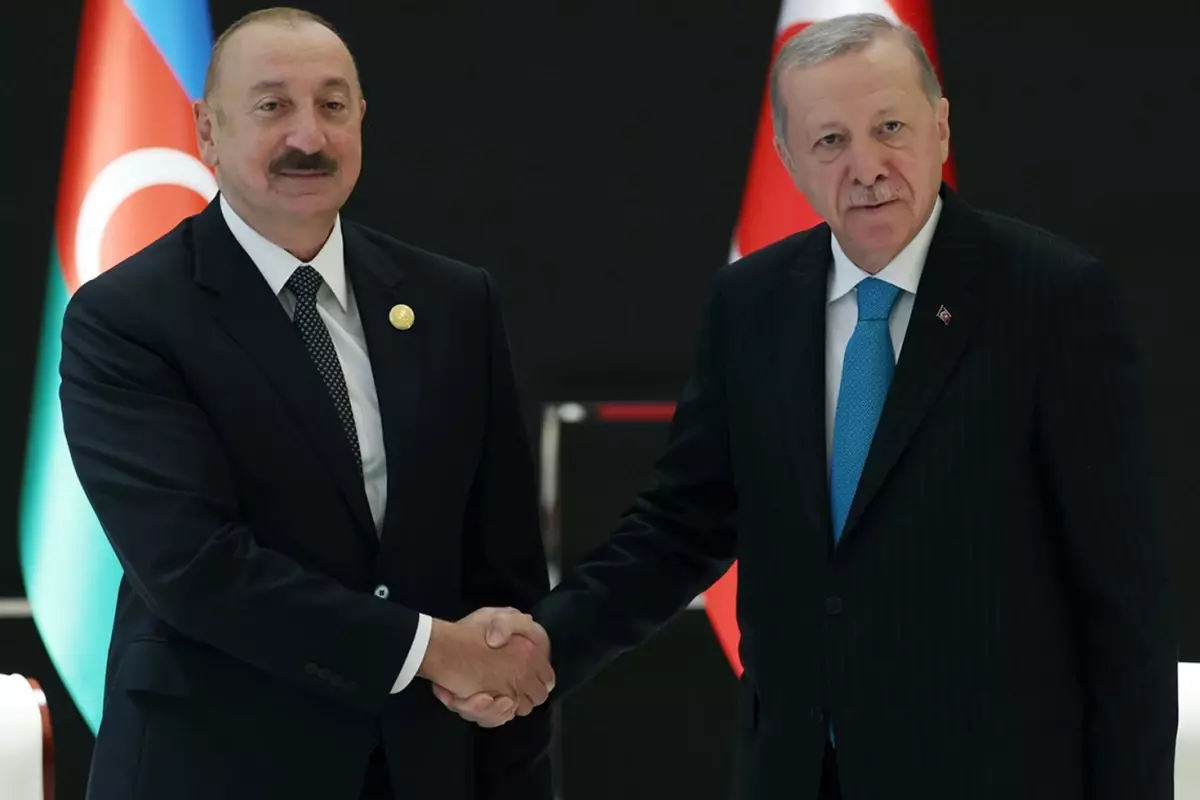 Cumhurbaşkanı Erdoğan, Aliyev ile Çin'de bir araya geldi