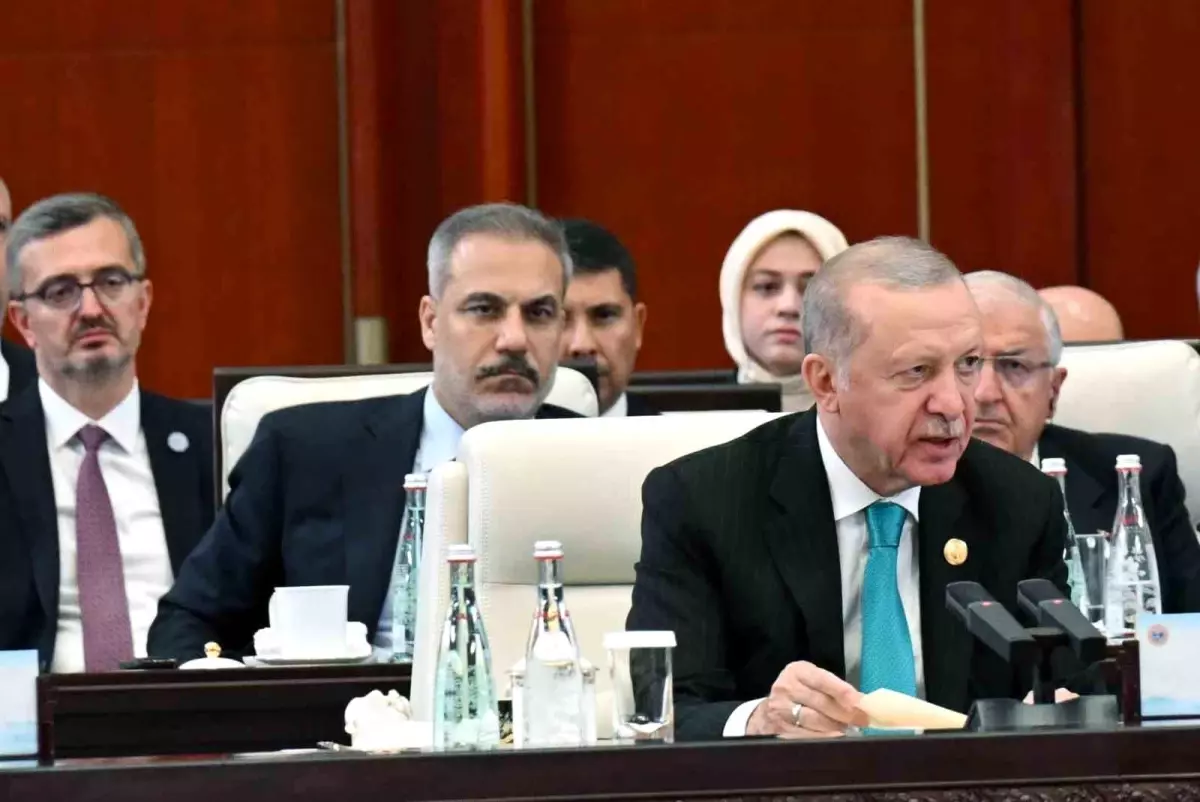 Cumhurbaşkanı Erdoğan: 'Bebeklerin, çocukların, yaşlıların açlıktan öldüğü bir vahşeti 23 aydır durduramamanın hiçbir izahı yoktur ve olamaz'