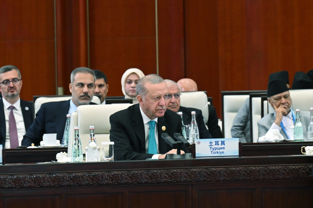 President Erdoğan's call for 'Gaza' at the summit in China