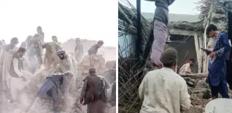 Deprem, Afganistan'ı yıktı geçti! Görüntüler korkunç