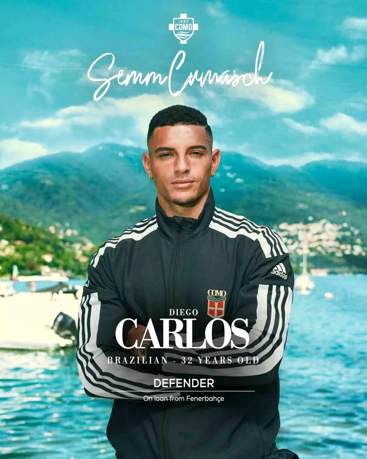 Fenerbahçe, Diego Carlos'u Como'ya Kiraladı