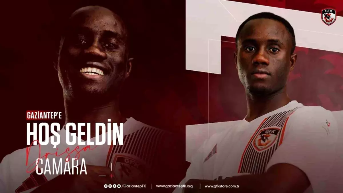 Gaziantep FK, Drissa Camara ile 3 Yıllık Sözleşme İmzaladı