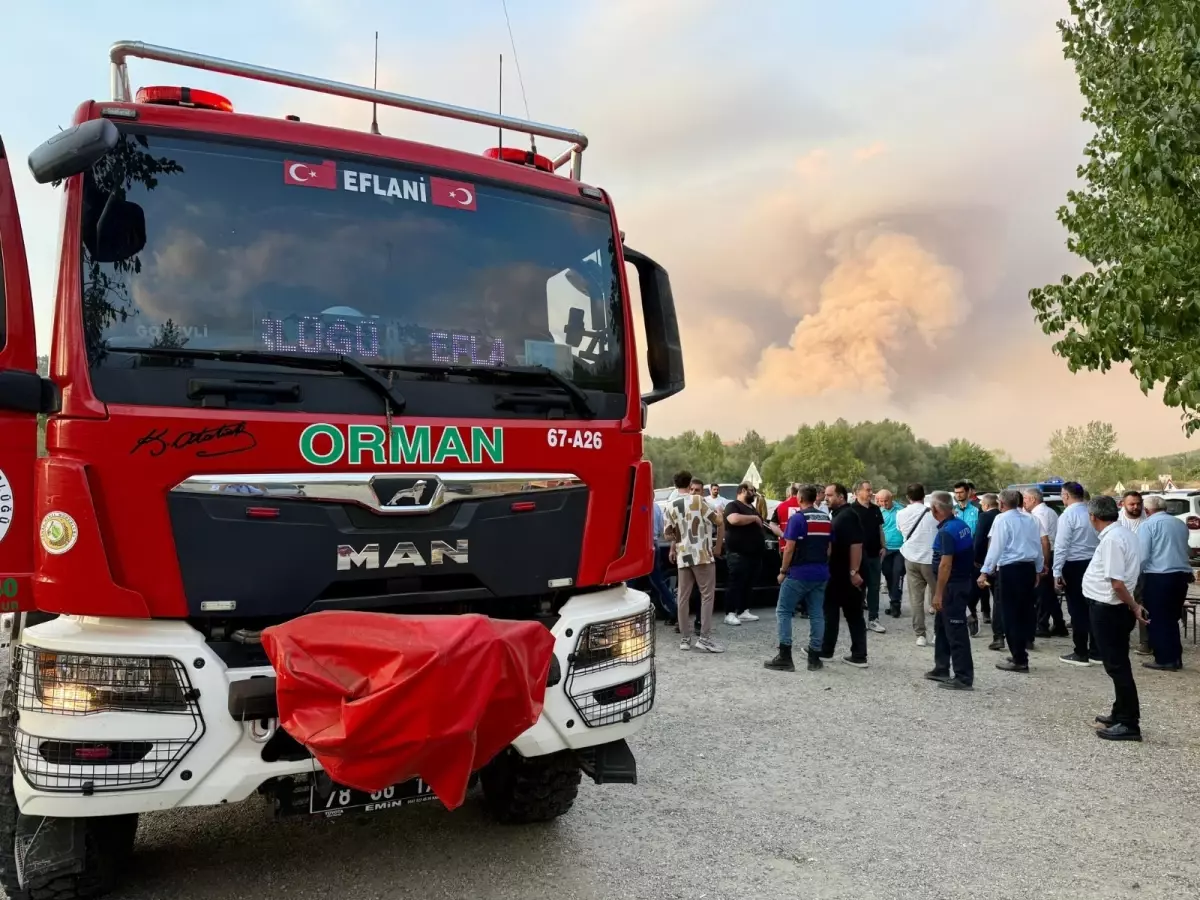 Karabük ve Kastamonu'daki Orman Yangınında 437 Kişi Tahliye Edildi