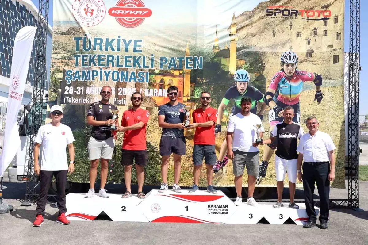 Karaman'da Tekerlekli Paten Türkiye Şampiyonası Sona Erdi