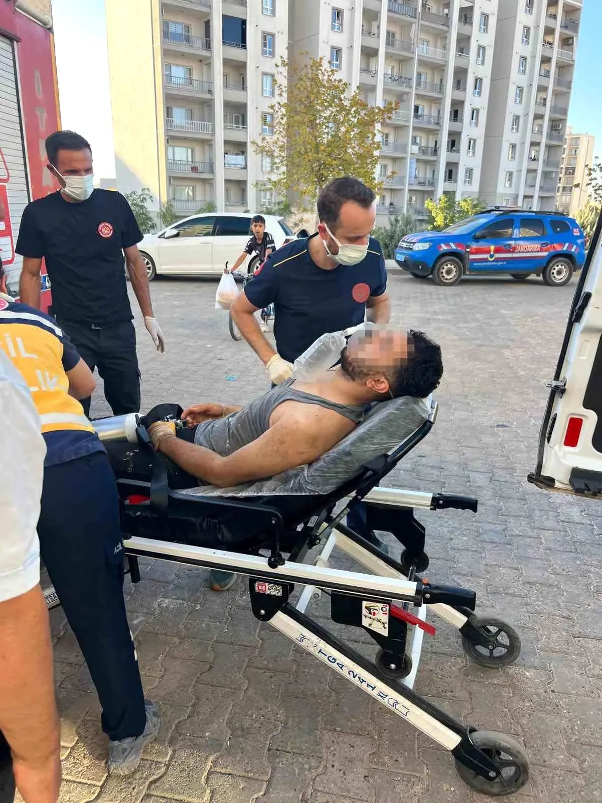 Mardin'de Su Deposunda Mahsur Kalan Kişi Kurtarıldı