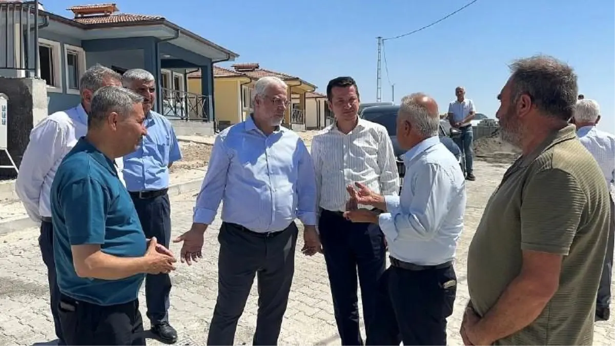AK Parti Milletvekili Mustafa Alkayış, Kırsal Konutları İnceledi