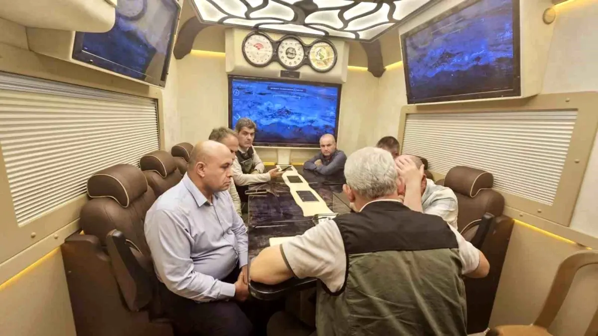 Denizli'deki Orman Yangını İçin Koordinasyon Toplantısı Yapıldı