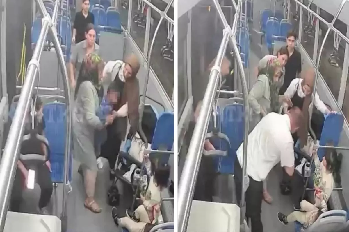 Otobüste korkutan anlar! 3 yaşındaki çocuk son anda hayata döndü