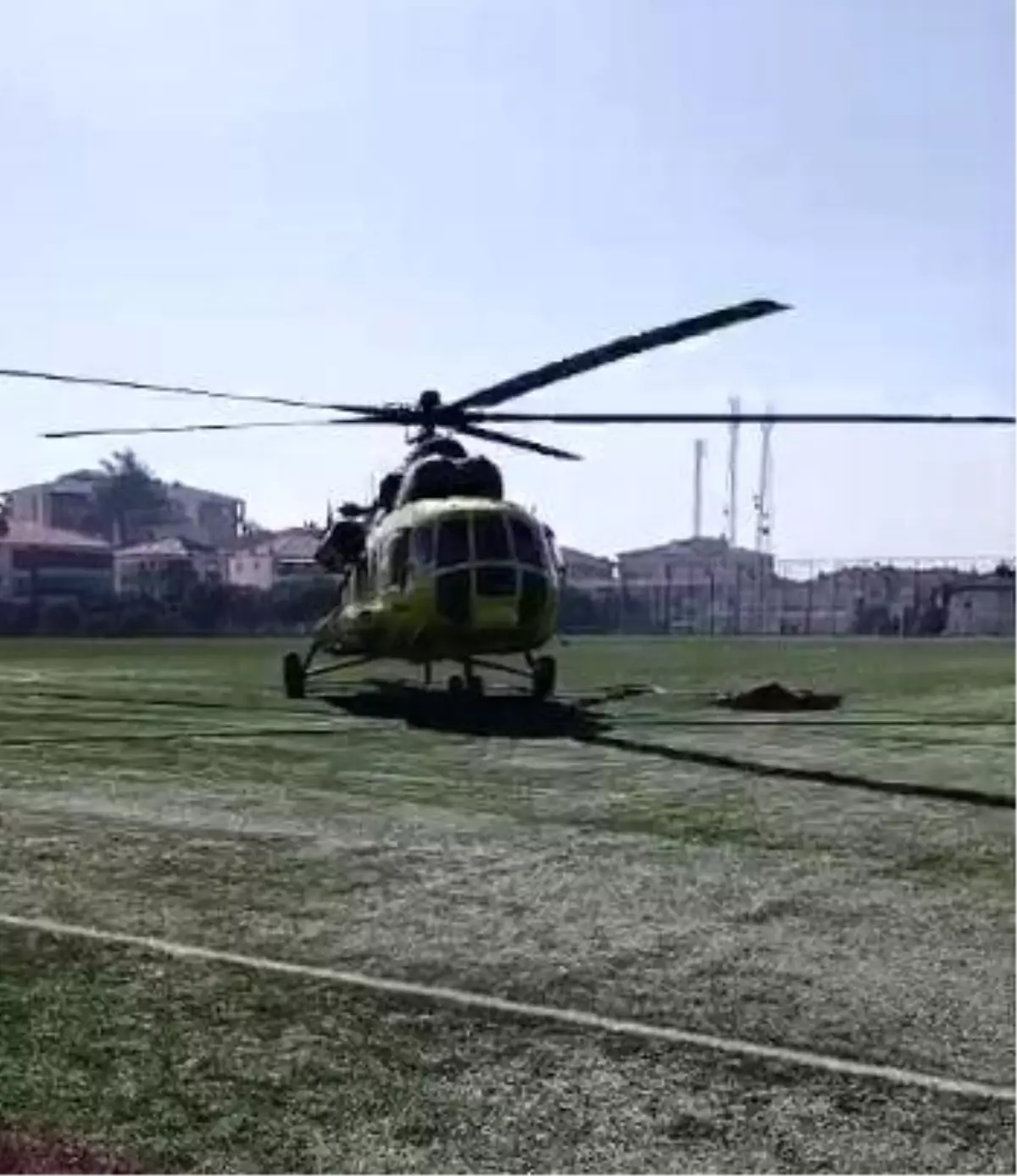Denizli'deki Yangınla Mücadele Devam Ediyor