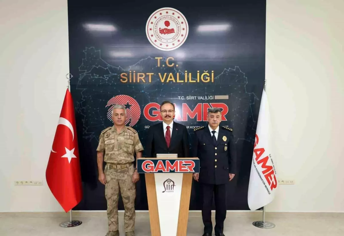 Siirt’te Asayiş ve Güvenlik Değerlendirmesi: Ağustos Raporu Açıklandı
