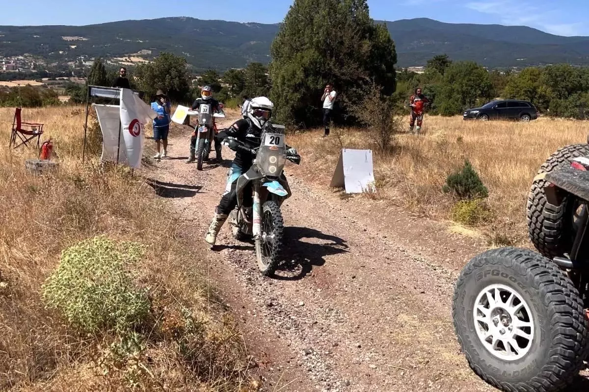 TransAnatolia Rally Raid Yarışı'nın Domaniç Etabı Tamamlandı