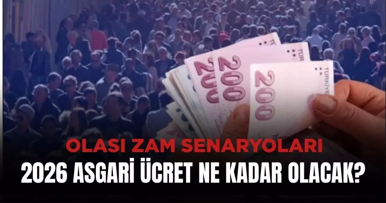 2026'da asgari ücret ne kadar olacak? 2026'da asgari ücrete ne kadar zam gelecek?