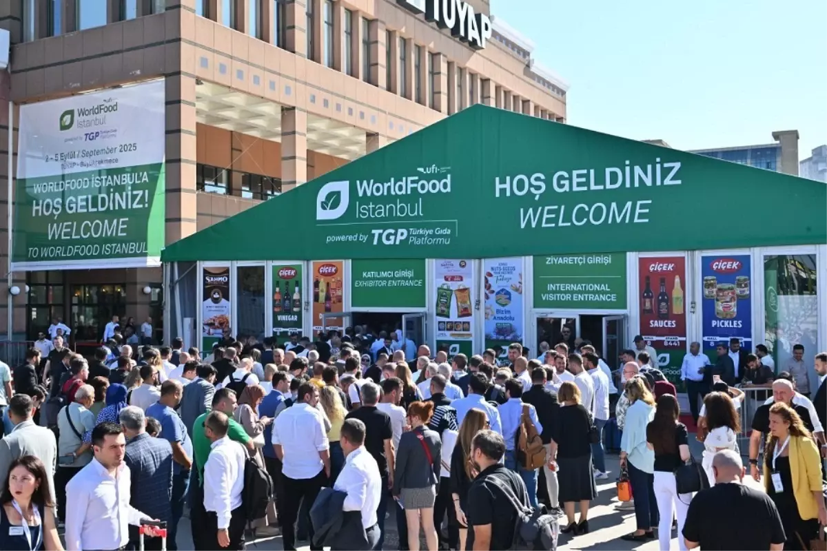 WorldFood İstanbul Fuarı Başladı